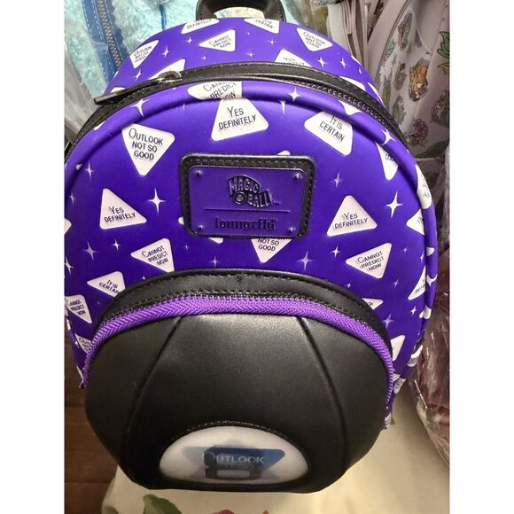 Loungefly Mattel Magic 8 Ball Lenticular Mini Backpack